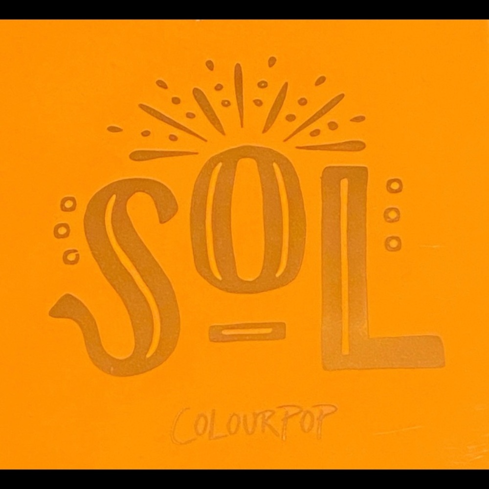 Colourpop Sol Palette
